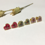 【new】mini-miniハート♡ピアスver2