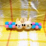 うさぎのバレッタ