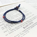 ホワイトハーツの鹿革ブレスレット　BR32