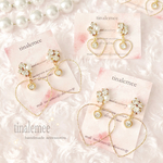Heartcharm♡clear bijou pearl.