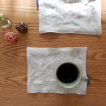 シンプルでナチュラルな生活♪リネンのカフェマット♪