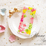 花物語「彩香」/Flower Case/押し花ケース/【iphone&xperia対応】