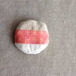ハギレブローチ    pink  ＊送料無料＊