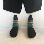 手編み靴下