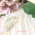 人気！！【グルーデコ 】【シルバー】サークルロングネックレス