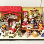 【受注生産】ちりめん細工「十二支のお正月」【送料無料】置物 飾り