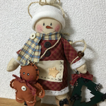 スノーマン⛄️（ジンジャー付き）カントリードール