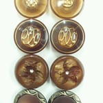 20～21ｍｍ◇8個入◇　ペアボタン＃４