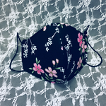 立体マスク 和柄  夜桜  s