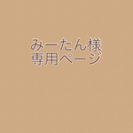 みーたん様専用ページ