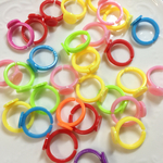 キッズ用 リング 土台 カラフル【アソート30個】