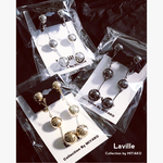 Laville Collection ×  3連ボールイヤリング