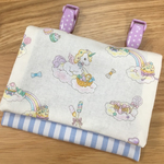 クリップ付き♡移動ポケット♡ ユニコーン✖︎ストライプ♡