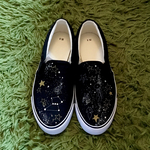 海の仲間たちと星座のスワロフスキーシューズ