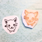 チワワ♡スタンプ🐶戌年なので年賀状にも…⭐️
