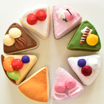 ₊‧✩︎ふわふわケーキおままごと［B］〈8個セット〉✩︎‧₊
