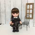 ソランちゃんのお洋服の着せ替えセットブラウンワンピース