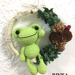 カエルちゃんリース🎄