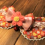 犬・猫　31～34　cocoちゃんリボンチョーカー和柄・梅・お花見・お正月
