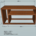 ｙさまオーダー作品＊2wayローテーブル＆サイドテーブル