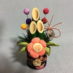 ちりめん細工・門松飾り