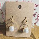 ハート&パールピアス✨