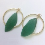 フェザー チャーム 2個