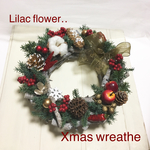 🎄Xmas  wreathe お早めのご準備に🎄贈り物　おウチパーティー　ギフト　クリスマスアレンジ