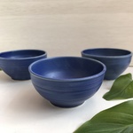 青いお茶碗【青色マット】