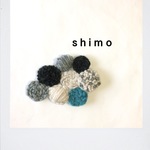 毛糸のまるまる刺繍ブローチ