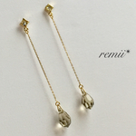 ブラックダイヤモンドピアス＊イヤリング