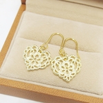 ❤SALE❤*P80***大人のハート☆フープイヤリング