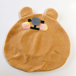 ベビーまくらカバー：くま