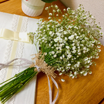 ウエディングブーケ♡かすみ草 花束 ドライフラワー
