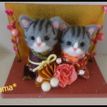 ＊雛人形　ねこちゃん＊