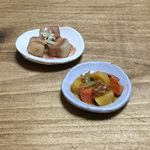 『お袋の味２品』●豚の角煮と肉じゃが●ミニチュアフード ２個セット
