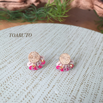 【02141228様専用ページ】華やか刺繍ピアス