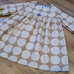 130㎝size～ふんわりギャザーワンピース
