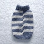 犬セーター　小雪 らせんボーダー L-n×w