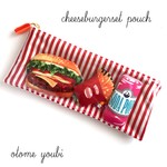 再販！むふふっ♪ハンバーガー＆フライドポテト◆ペンケースＡ