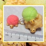 亀のメロンパンのブローチ★★送料無料★★