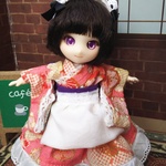 ~大正浪漫～メイドカフェ着物ドレス   オビツ11 