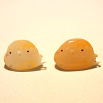 コロコロ小鳥のブローチ（ひよこ）