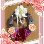 お花のリース！完売！