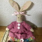 耳長うさぎ（ミニ）カントリードール