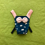 選べるカラー♡おままごと用 抱っこ紐≪ Ribbon-navy ≫