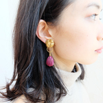  【noel.24a】2way USA vintage×Germany Vintage ピアス・イヤリング