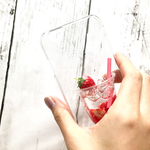 イチゴソーダのスマホケース  iPhone6 6s