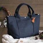 [受注製作]black帆布トートバッグ