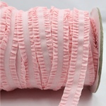 《2m》伸縮リボン pink frill